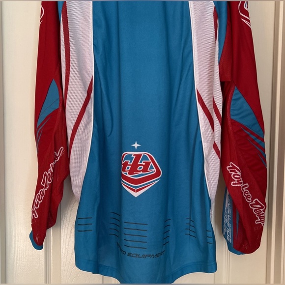 Men’s Troy Lee Designs Dirt Bike Jersey /Worn once /SIZE LARGE/ LIKE NEW - Picture 2 of 2